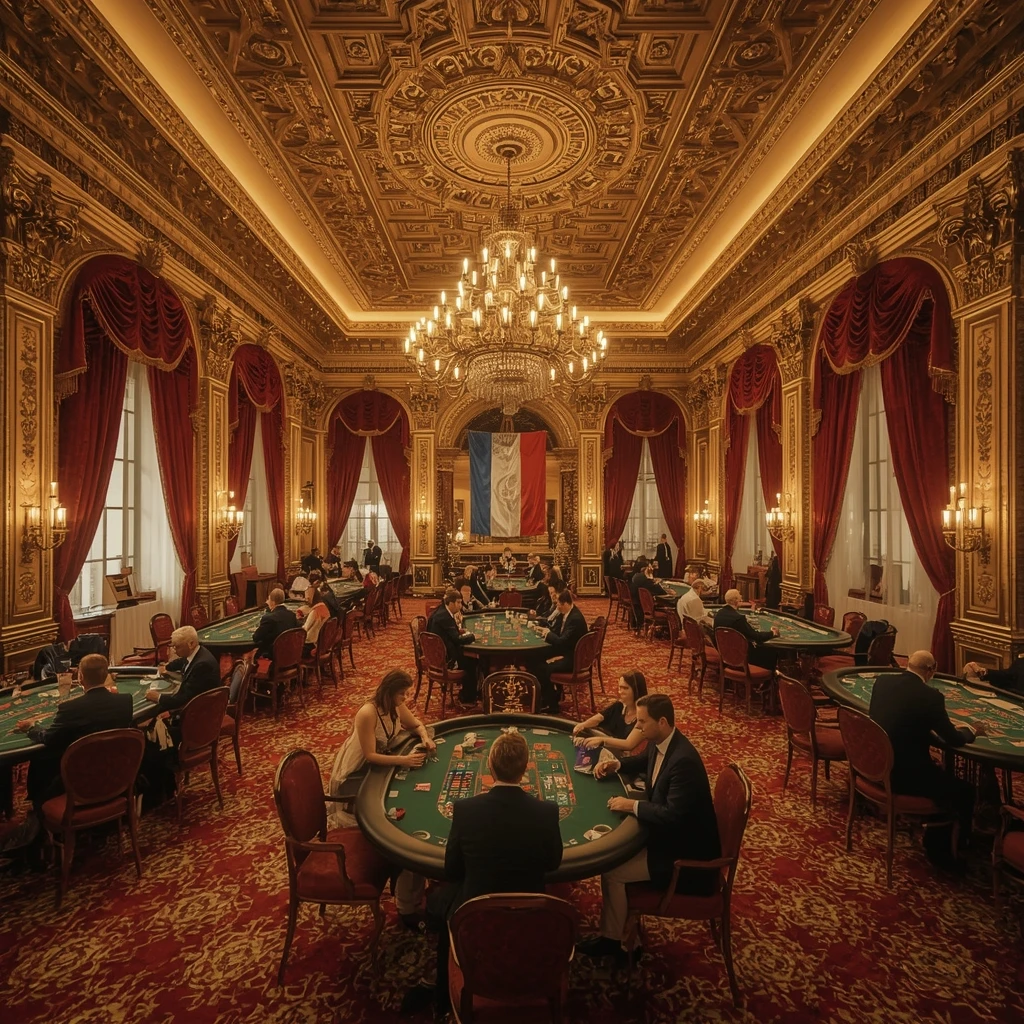 Il casinò e la bandiera italiana CASINO INTENSE